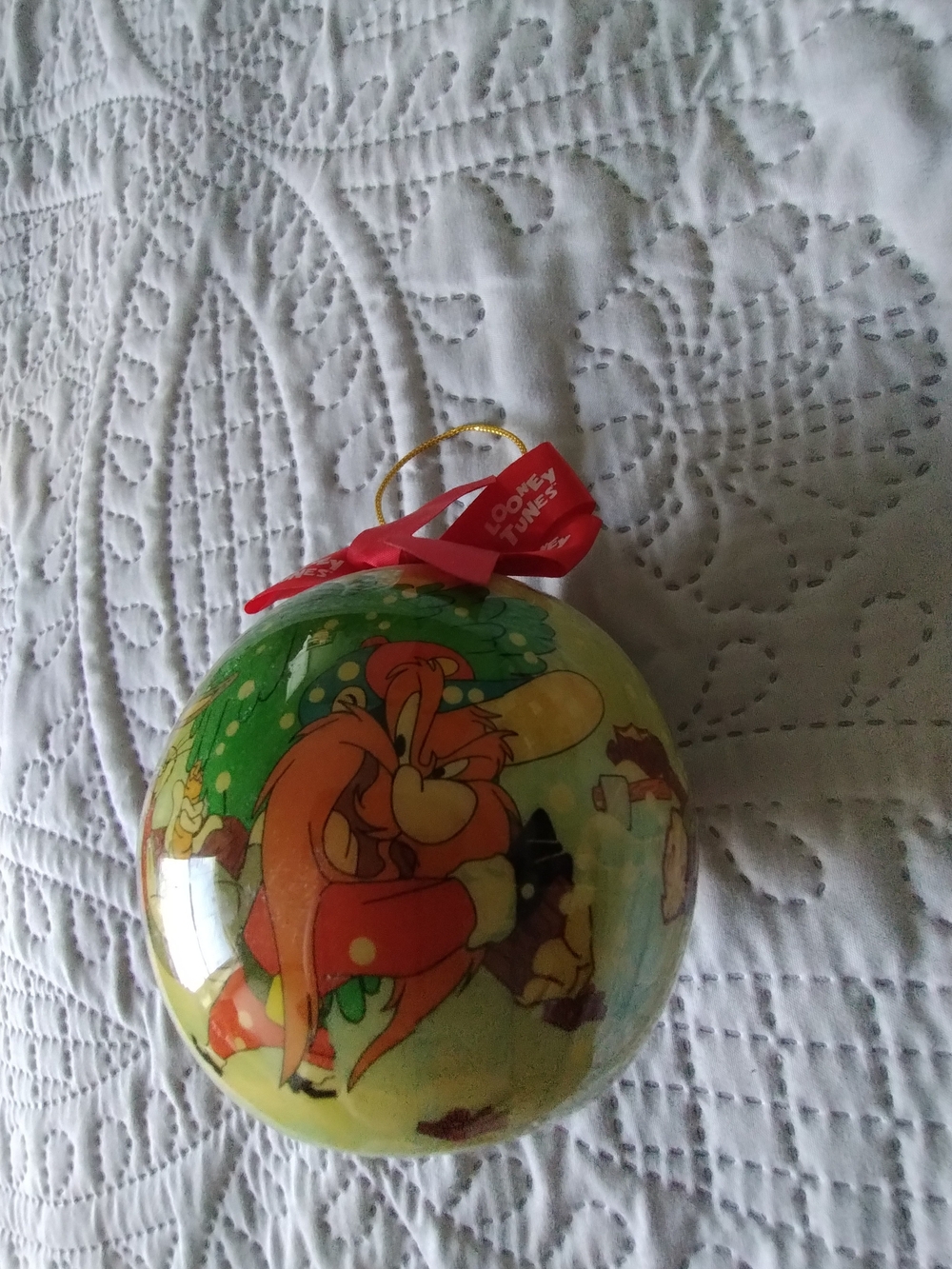 Vintage Warner Bros. 1995 Looney Tunes Holiday Ornament